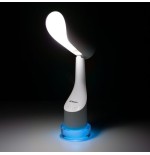 Orbegozo lp 3000 lampara led escritorio - luz regulable - base con 7 colores - bateria recargable - ideal para lectura