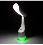 Orbegozo lp 3000 lampara led escritorio - luz regulable - base con 7 colores - bateria recargable - ideal para lectura