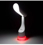 Orbegozo lp 3000 lampara led escritorio - luz regulable - base con 7 colores - bateria recargable - ideal para lectura