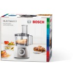 Procesador de alimentos bosch multitalent3 mcm3100w 800w 20 funciones