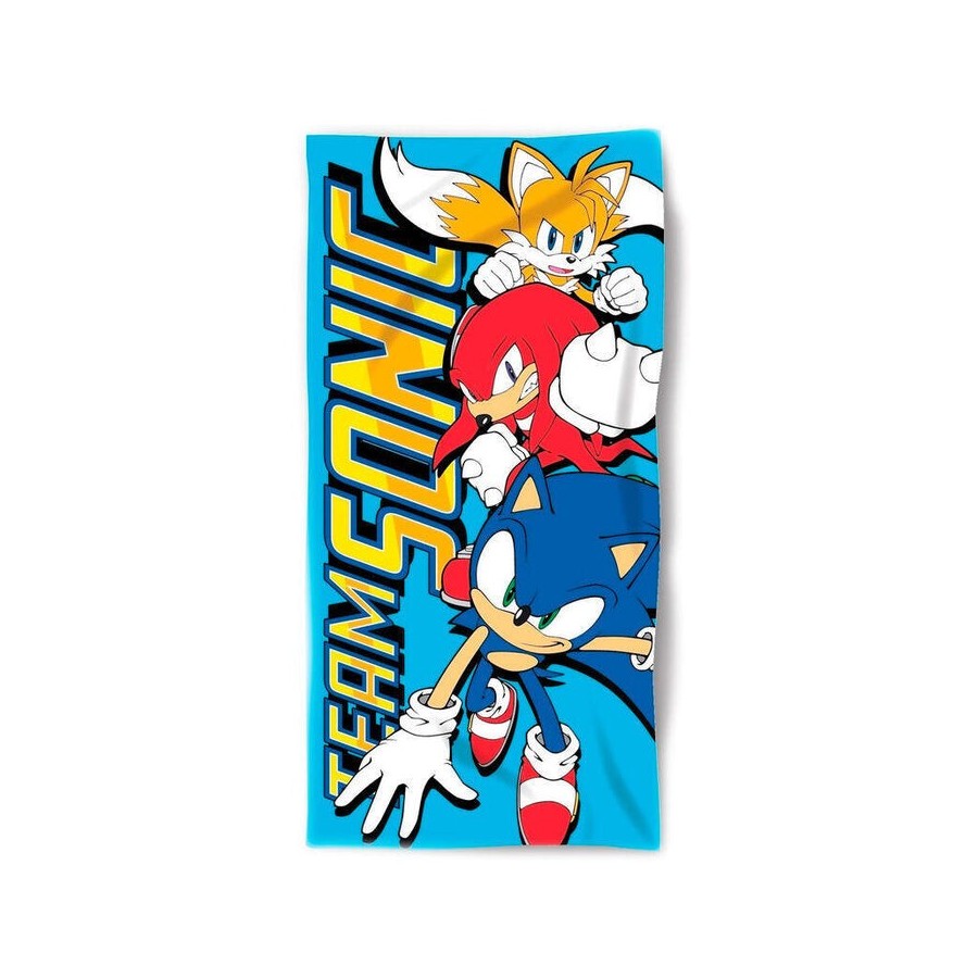 Toalla sonic the hedgehog algodon
