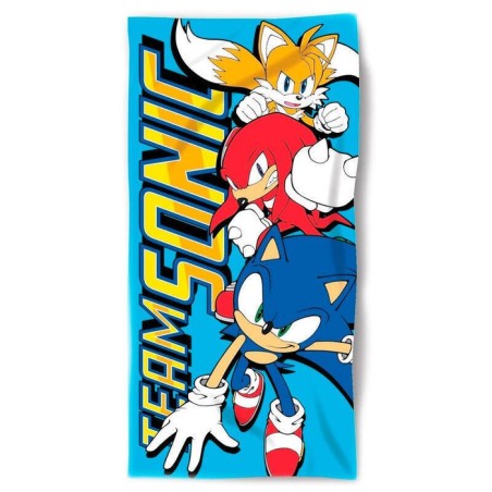 Toalla sonic the hedgehog algodon