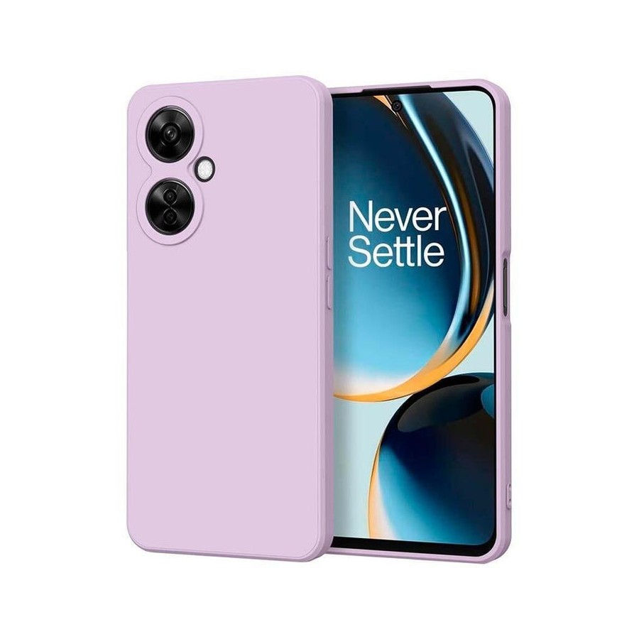 Funda oneplus nord ce3 5g square liquid premium lavanda