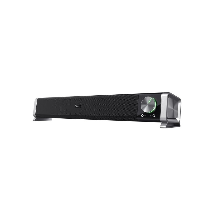 Trust altavoz asto soundbar horizontal 12w control de volumen conexion auriculat y microfono