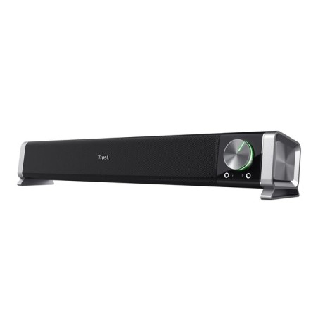 Trust altavoz asto soundbar horizontal 12w control de volumen conexion auriculat y microfono