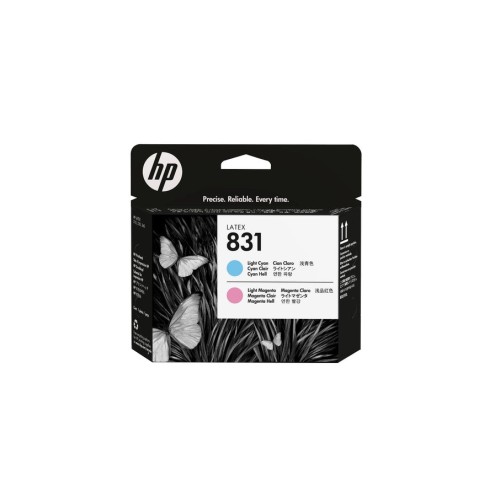 Cabezal hp 831 magenta claro + cian claro - cz678a