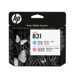Cabezal hp 831 magenta claro + cian claro - cz678a