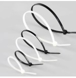 Bridas techly 200 x 2.5mm presilla nylon negro 100 pieza(s)