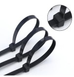 Bridas techly 200 x 2.5mm presilla nylon negro 100 pieza(s)