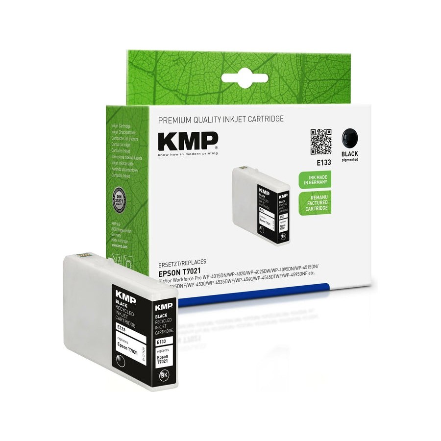 Tinta kmp epson t7021 negro 2400 s. e133 remanufactured