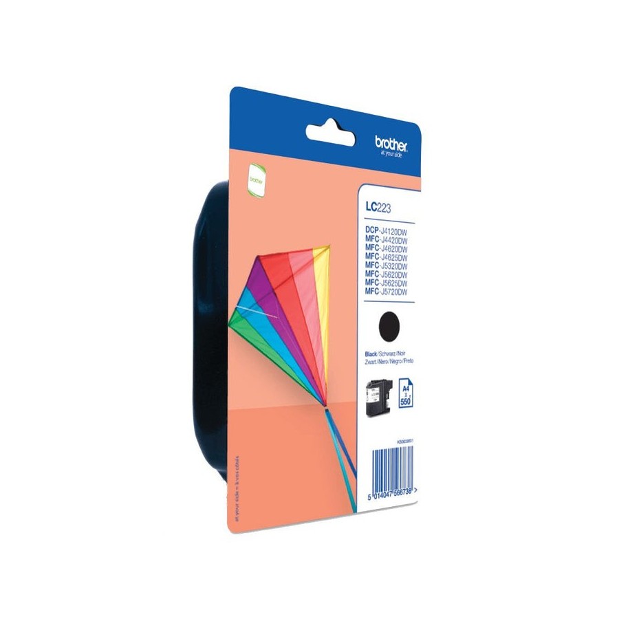 Tinta original brother lc223 negro