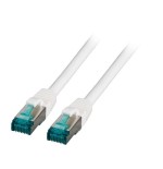 Cable  efb rj45 de red s ftp, cat.6a, lszh, 2m, blanco