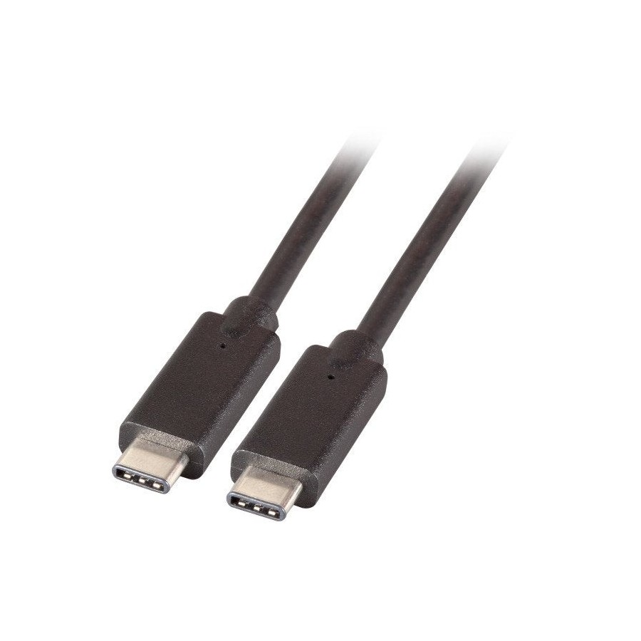 Cable  efb elektronik k5283-5asw.1 usb usb 3.2 gen 2 (3.1 gen 2) 1 m usb c negro