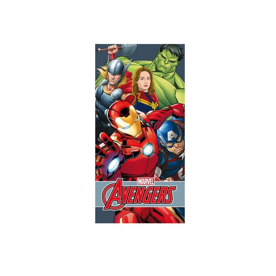 Toalla playa algodon 300g 70 x 140cm avengers