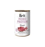 Brit mono protein comida húmeda para perros cordero 400 g