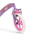 Bicicleta infantil 12" paw patrol morado 1180 niña toimsa
