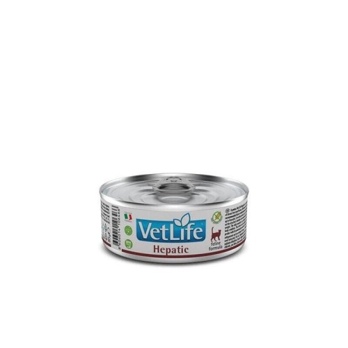 Comida húmeda para gatos farmina vet life natural diet cat hepatic 85g