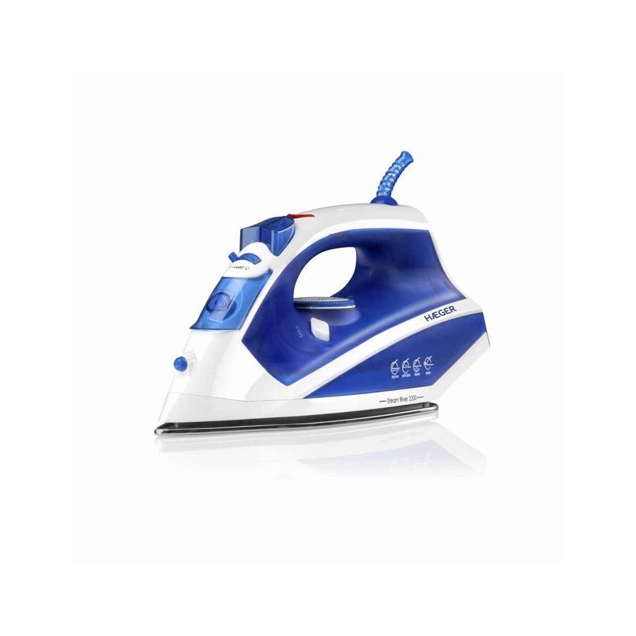 Haeger plancha de vapor 2200w