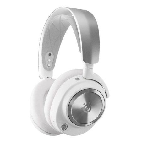 Auriculares  steelseries arctis nova pro wireless gaming blancos, anc, usb-c, jack 61524