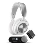Auriculares  steelseries arctis nova pro wireless gaming blancos, anc, usb-c, jack 61524