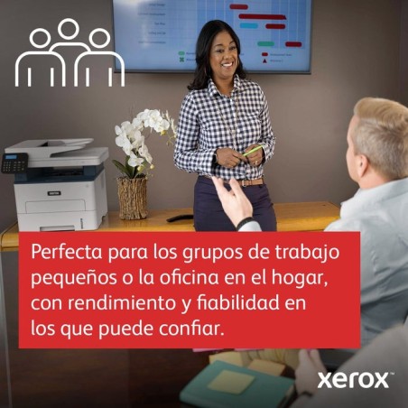 Impresora multifunción  xerox b225 gris/azul, usb, lan, wlan, escanear, copiar b225v_dni