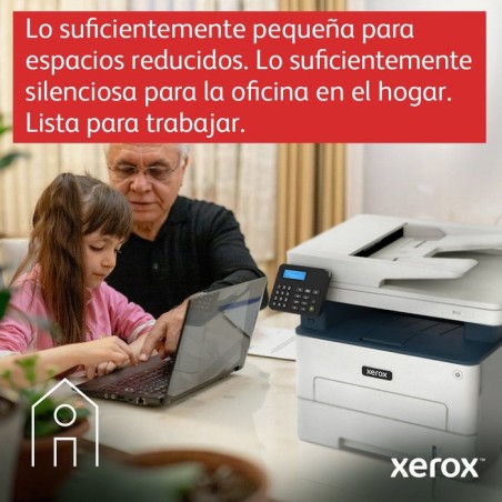 Impresora multifunción  xerox b225 gris/azul, usb, lan, wlan, escanear, copiar b225v_dni