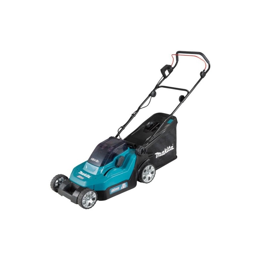 Cortadora de césped a batería makita dlm382pt2, 36 voltios (2x18 voltios) dlm382pt2