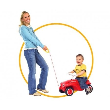Big bobby-car cuerda, soporte rojo 800001265