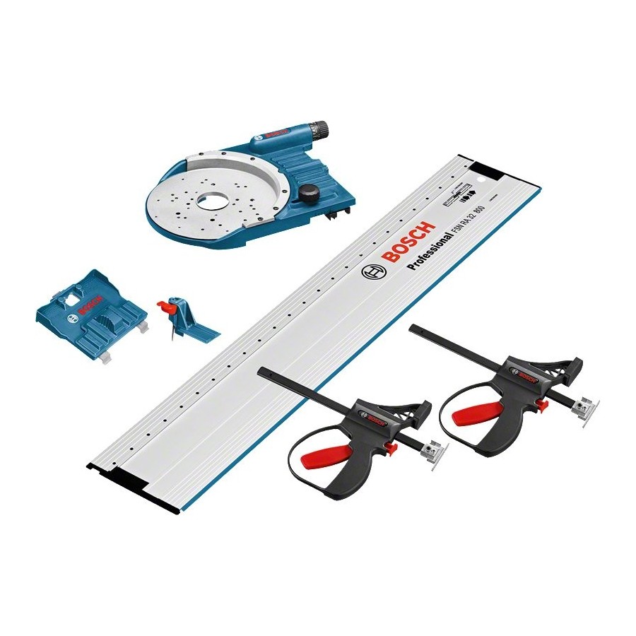 Juego de guías bosch fsn ofa 32 kit 800 professional (aluminio, 800 mm, para fresadoras y sierras circulares) 1600a001t8
