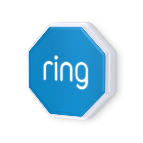 Ring outdoor siren sirena inalámbrico z-wave azul