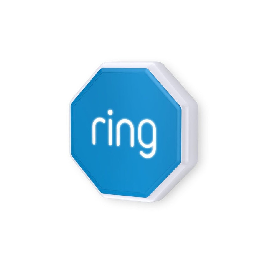 Ring outdoor siren sirena inalámbrico z-wave azul