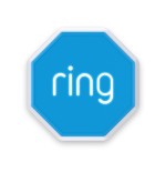 Ring outdoor siren sirena inalámbrico z-wave azul