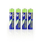 Pilas instantáneas aaa recargables (listas para usar), 850 mah, blister de 4 unidades