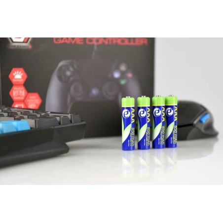 Pilas instantáneas aaa recargables (listas para usar), 850 mah, blister de 4 unidades