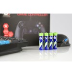 Pilas instantáneas aaa recargables (listas para usar), 850 mah, blister de 4 unidades