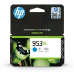 Tinta original hp 953 xl cian f6u16a