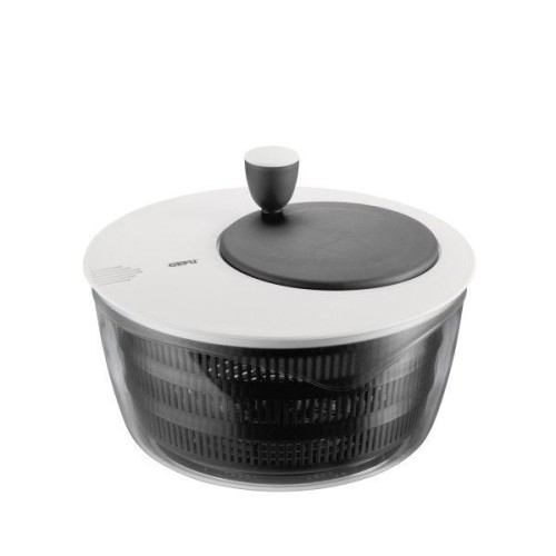 Gefu rotare escurridor de ensalada negro, blanco manivela/pomo