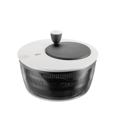 Gefu rotare escurridor de ensalada negro, blanco manivela/pomo