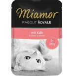Comida gato miamor ragout royale in jelly with veal - 100g