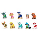 Spin master paw patrol - set de regalo action pack pups, figura de juguete 10 figuras de perros 6065255