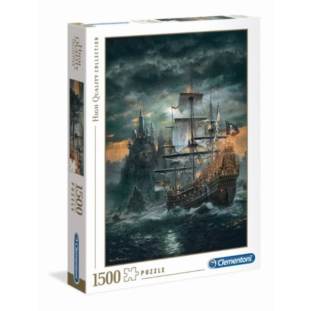 Puzzle colección clementoni de alta calidad  el barco pirata piezas 1500 31682