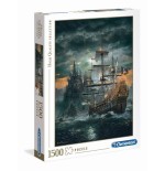 Puzzle colección clementoni de alta calidad  el barco pirata piezas 1500 31682