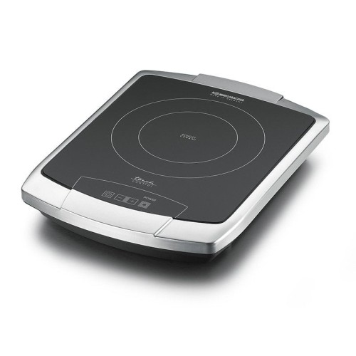 Rommelsbacher ct 2203/tc hobs cerámico 1 zona(s) acero fino, negro, acero inoxidable, 2200 w
