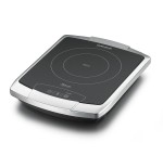 Rommelsbacher ct 2203/tc hobs cerámico 1 zona(s) acero fino, negro, acero inoxidable, 2200 w