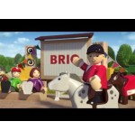 Brio world vehículo de bomberos con escalera, vehículo de juguete rojo/amarillo, con luz y sonido 33811