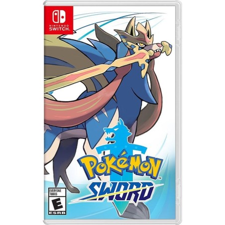 Espada pokémon de nintendo  juego de nintendo switch