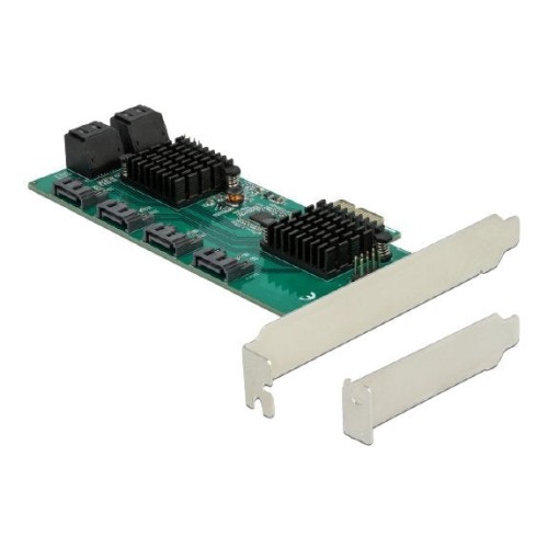 Tarjeta delock pci express x1 sata de 8 puertos, controlador