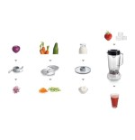 Procesador de alimentos bosch multitalent3 mcm3201b 800w 30 funciones