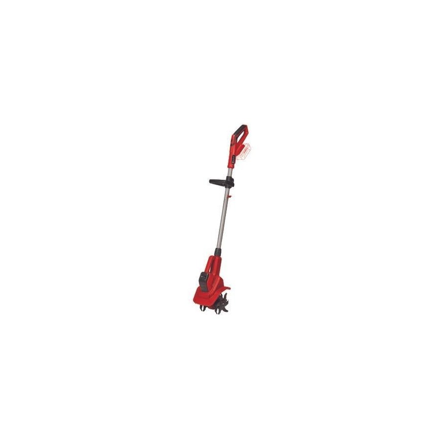 Motocultor inalámbrico einhell ge-cr 18/20 li e - solo, 18 voltios (rojo/negro, sin batería ni cargador)