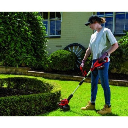 Cortabordes inalámbrico einhell ge-ct 18/28 li - solo, 18 voltios (rojo/negro, sin batería ni cargador) 3411242